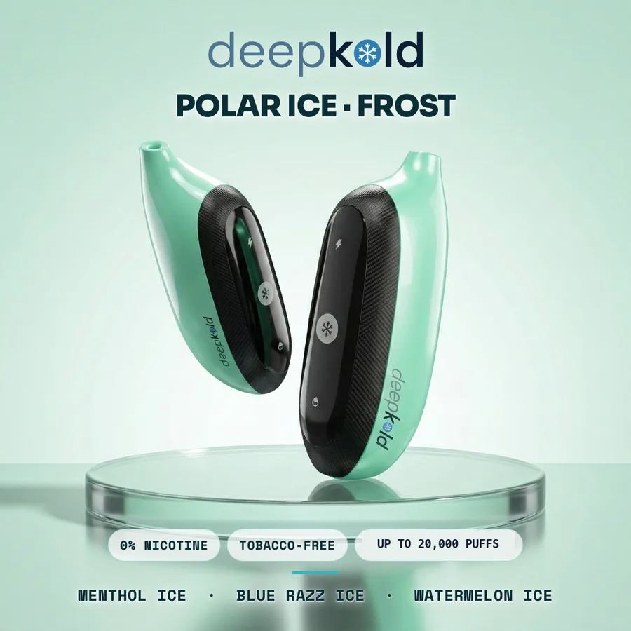 Deepkold Polar Ice Zero Nicotine Disposable Vape