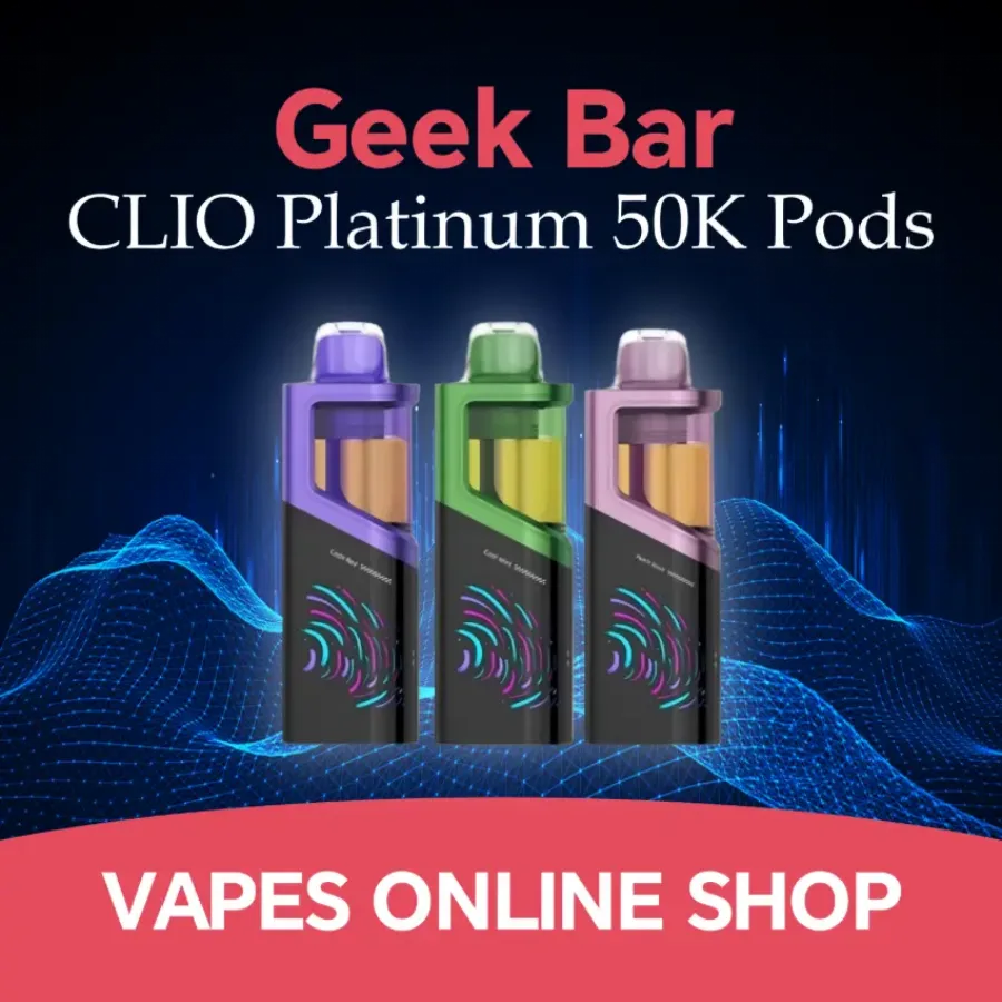 Geek Bar Clio Platinum 50K Disposable Pod
