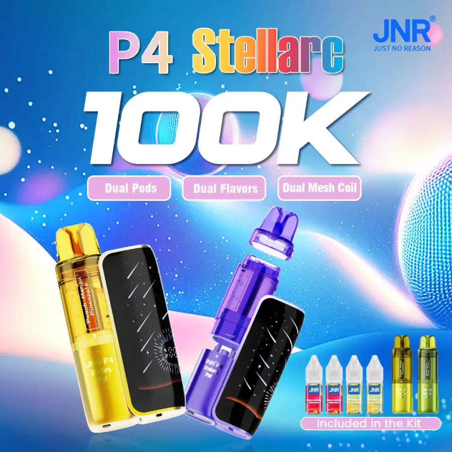 JNR P4 Stellarc 100K Disposable Vape Kit