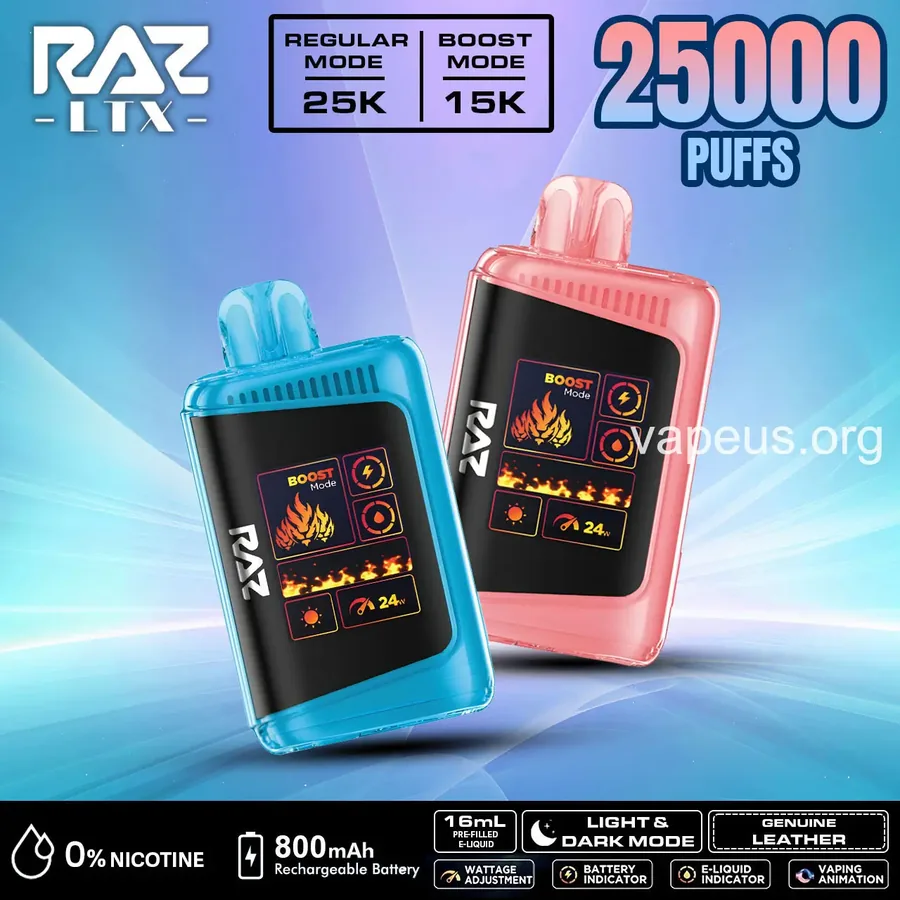 RAZ LTX 25000 Zero Nicotine Disposable Vape